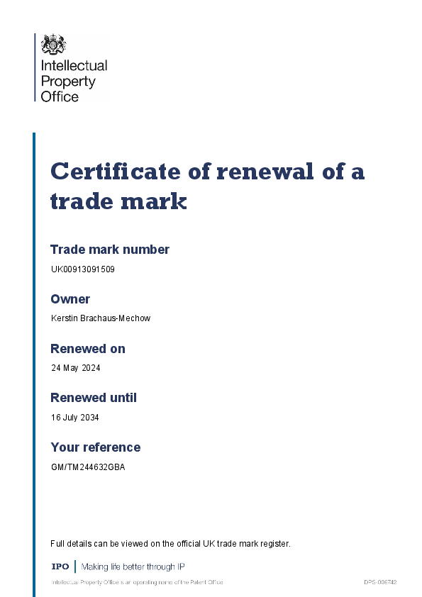 Patent and trademark inspection
